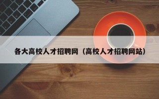 各大高校人才招聘网（高校人才招聘网站）