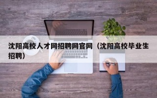 沈阳高校人才网招聘网官网（沈阳高校毕业生招聘）