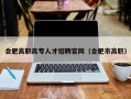 合肥高职高专人才招聘官网（合肥市高职）